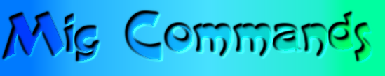 Commands
